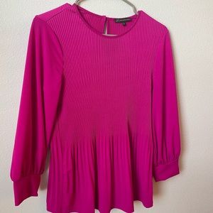 Adrianna Papell Pink Blouse